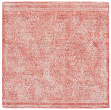 Safavieh Abstract 6'-0" x 6'-0" Rug in Ivory / Red