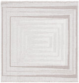 Safavieh Lotus 6'-7" x 6'-7" Rug in Ivory / Beige