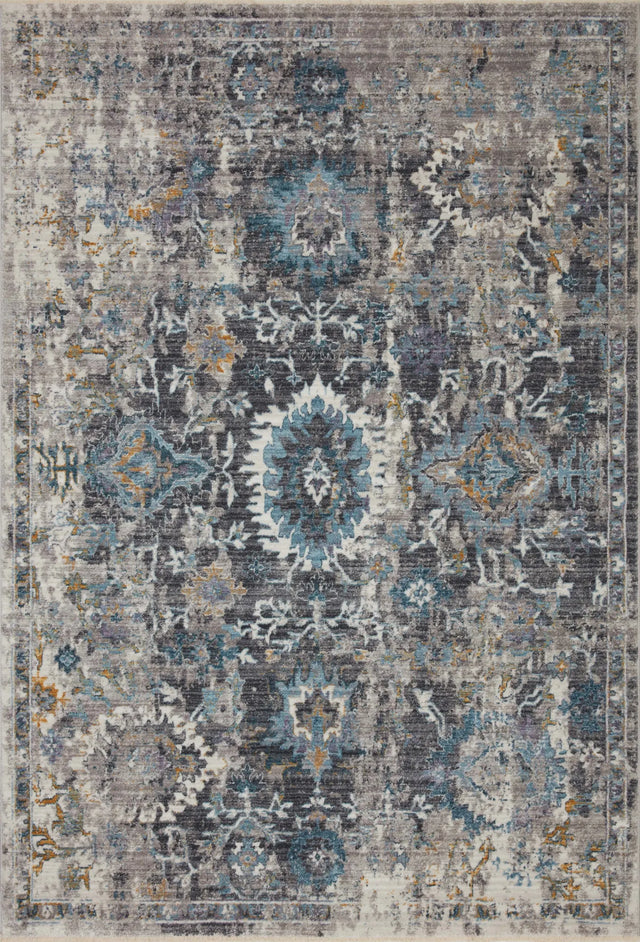 Loloi Samra Sam-02 Grey/Multi Rugs - main flat