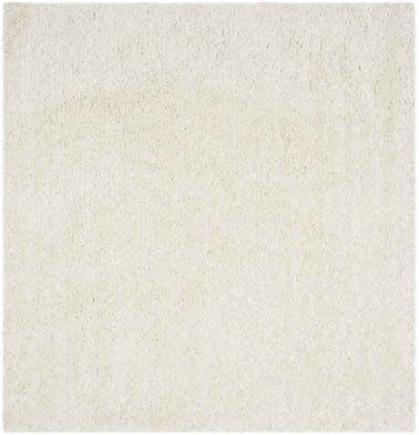 Safavieh Shag 6'-0" x 6'-0" Rug in Ivory