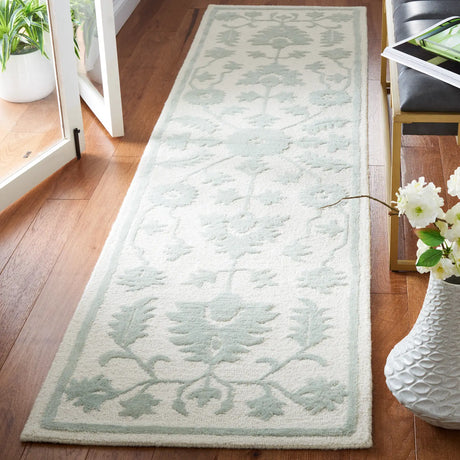 Safavieh Metro 2'-3" x 9'-0" Rug in Ivory / Light Green