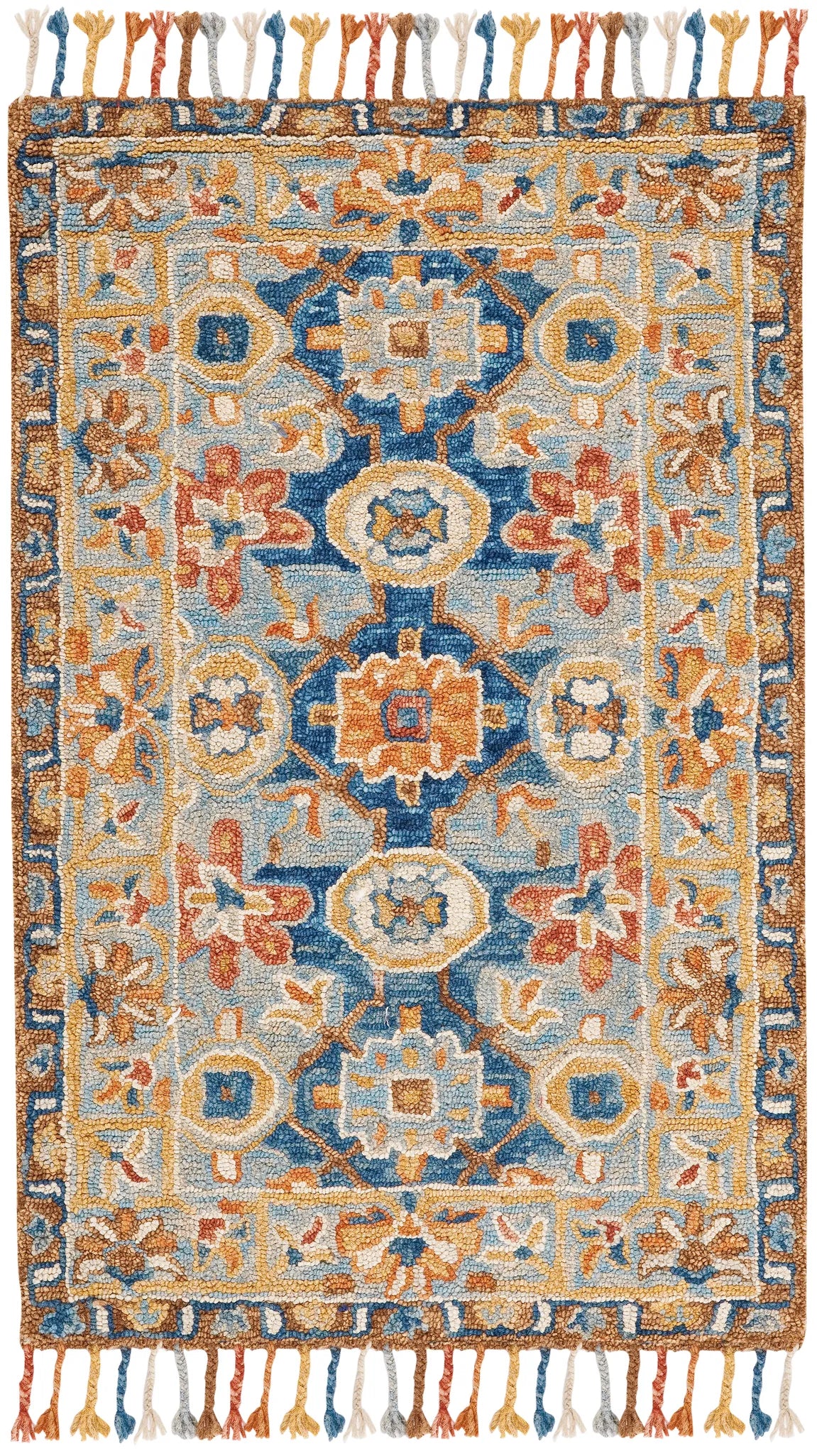 Safavieh Aspen 3'-0" x 5'-0" Rug in Grey / Navy