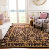 Safavieh Antiquity 9'-6" x 13'-6" Rug in Dark Plum / Gold