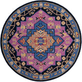 Safavieh Bellagio 5'-0" x 5'-0" Rug in Pink / Multi