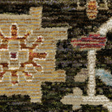 Oriental Weavers Sphinx Andorra 2396B Brown/ Multi Rug - room scene 2