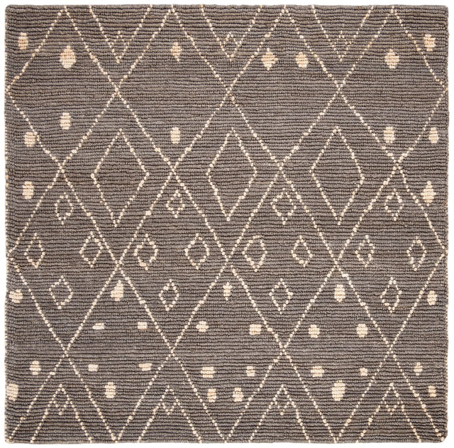 Safavieh Bohemian 6'-0" x 6'-0" Rug in Grey / White