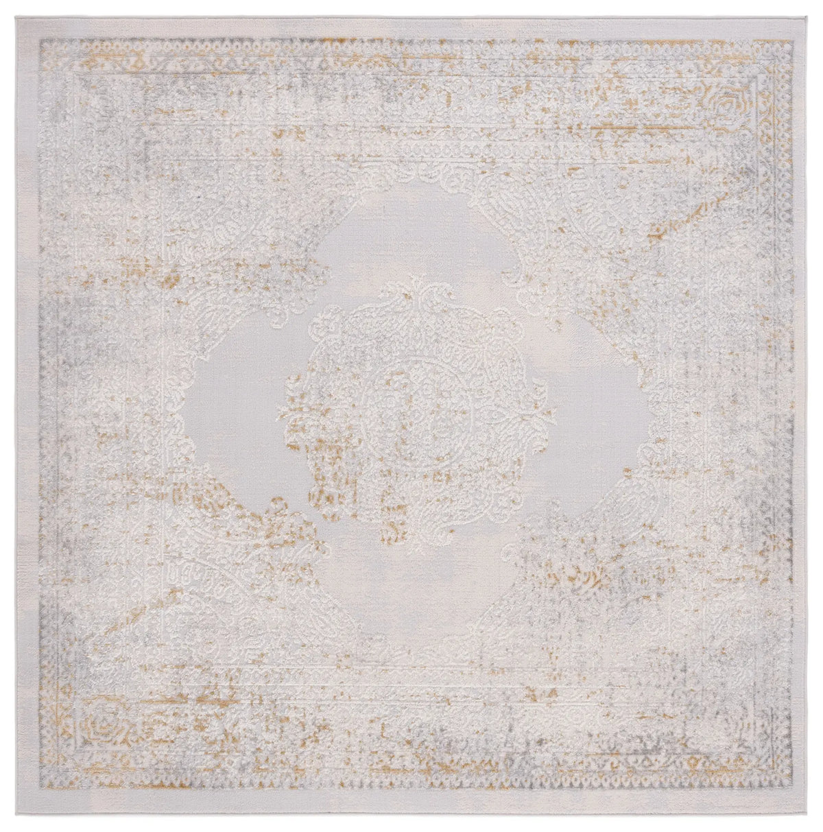 Safavieh Palma 6'-7" x 6'-7" Rug in Beige / Light Grey