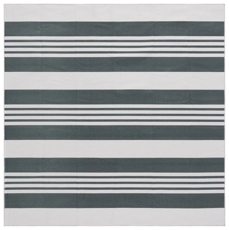 Safavieh Malibu 6'-0" x 6'-0" Rug in Dark Green / Grey