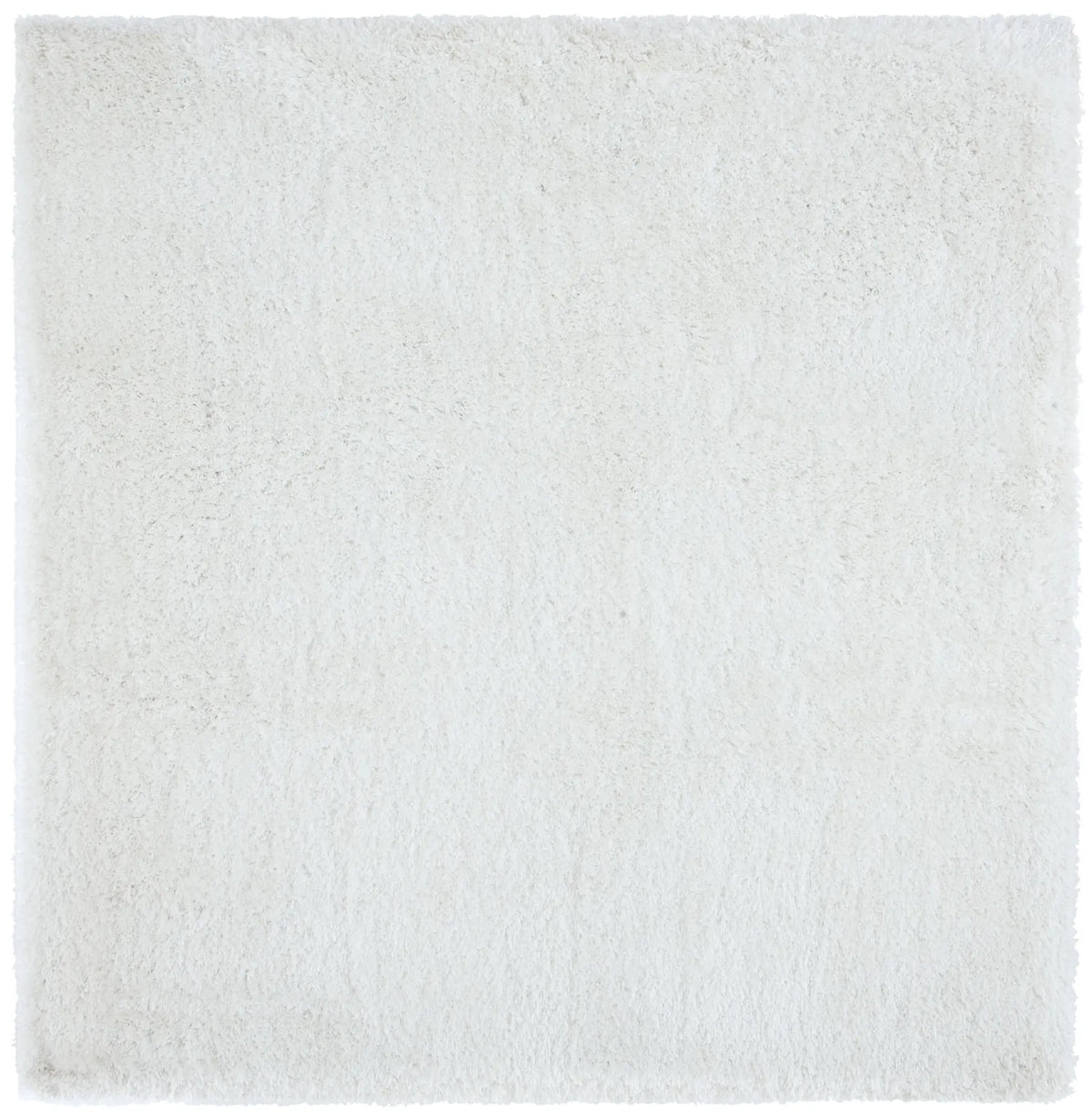 Safavieh Sg-Sbs-South Beach Shag 6'-0" x 6'-0" Rug in Snow White