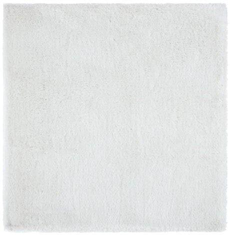 Safavieh Sg-Sbs-South Beach Shag 6'-0" x 6'-0" Rug in Snow White