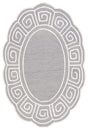 Safavieh Novelty 3'-0" x 5'-0" Rug in Grey / Ivory