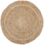 Safavieh Natural Fiber 3'-0" x 3'-0" Rug in Natural