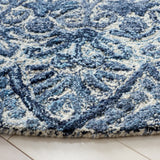 Safavieh Marquee 6'-0" x 6'-0" Rug in Blue / Grey