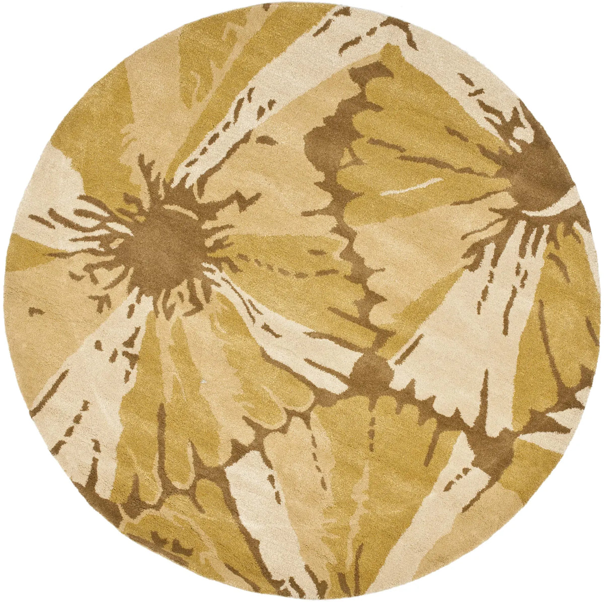 Safavieh Soho 6'-0" x 6'-0" Rug in Brown / Ivory