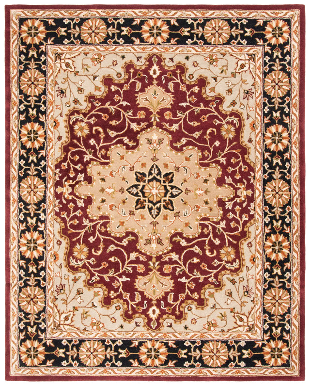 Safavieh Heritage 9'-6" x 13'-6" Rug in Red / Black