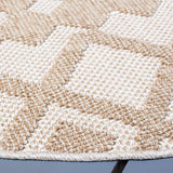 Safavieh Global 6'-7" x 6'-7" Rug in Beige / Brown