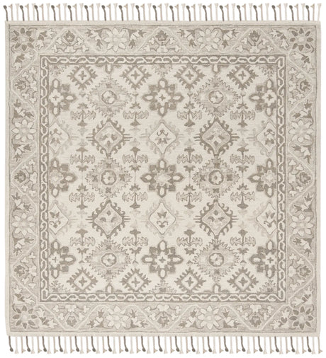 Safavieh Aspen 7'-0" x 7'-0" Rug in Light Grey / Grey