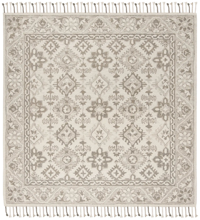 Safavieh Aspen 7'-0" x 7'-0" Rug in Light Grey / Grey