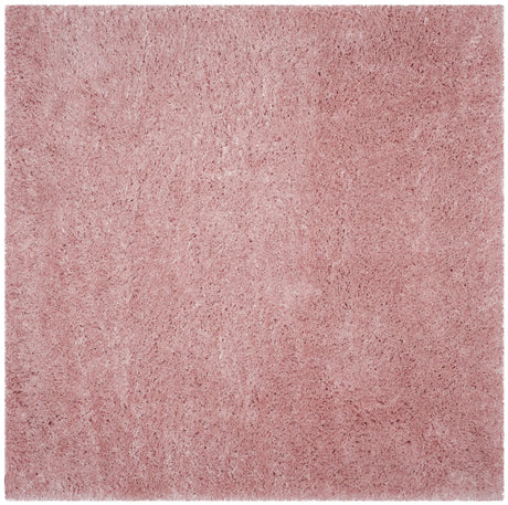 Safavieh Polar Shag 6'-7" x 6'-7" Rug in Light Pink