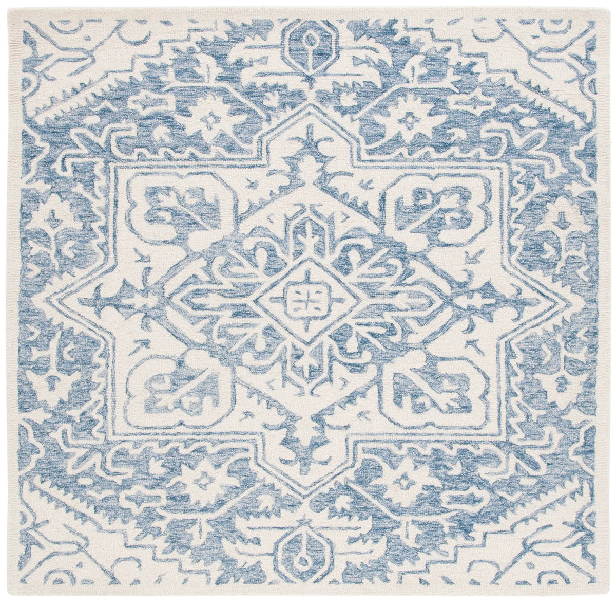 Safavieh Metro 6'-0" x 6'-0" Rug in Blue / Ivory
