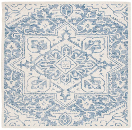 Safavieh Metro 6'-0" x 6'-0" Rug in Blue / Ivory