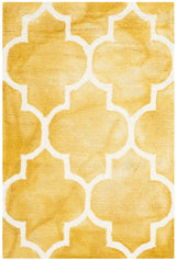 Safavieh Dip Dye 2'-0" x 3'-0" Rug in Gold / Ivory