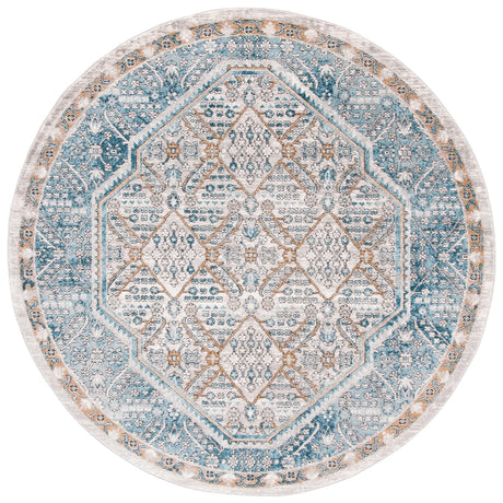 Safavieh Shivan 6'-7" x 6'-7" Rug in Blue / Grey
