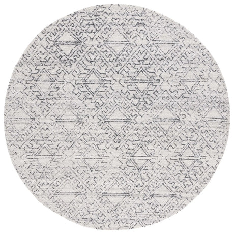 Safavieh Casablanca 6'-0" x 6'-0" Rug in Ivory / Black