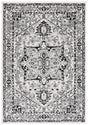 Safavieh Tulum 4'-0" x 6'-0" Rug in Ivory / Black
