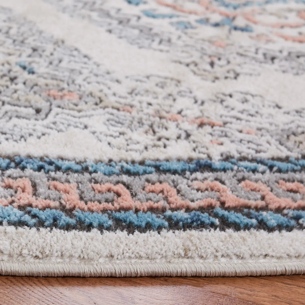 Safavieh Oregon 800 6'-7" x 6'-7" Rug in Grey / Ivory