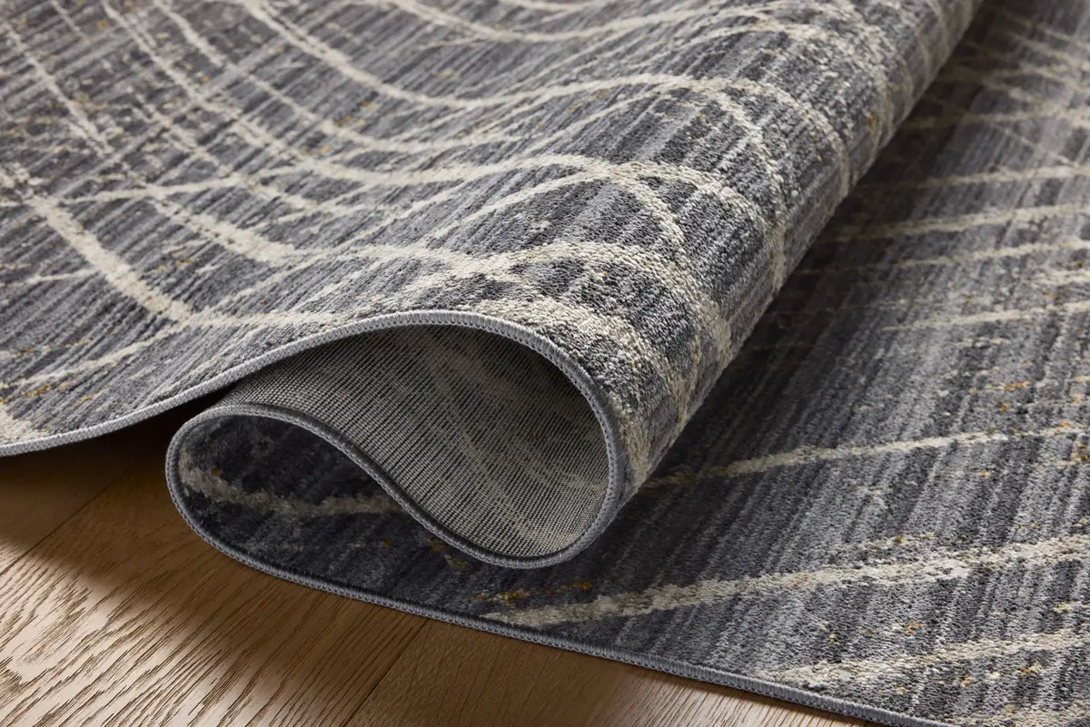 Loloi Wade Wae-04 Midnight/Beige Rug - pile height