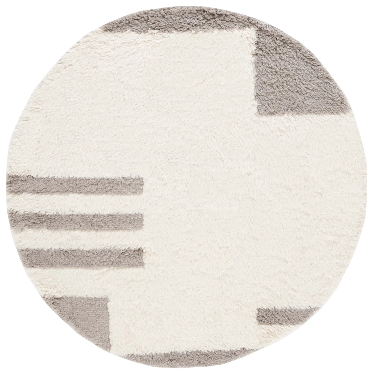 Safavieh Casablanca 6'-0" x 6'-0" Rug in Grey / Ivory
