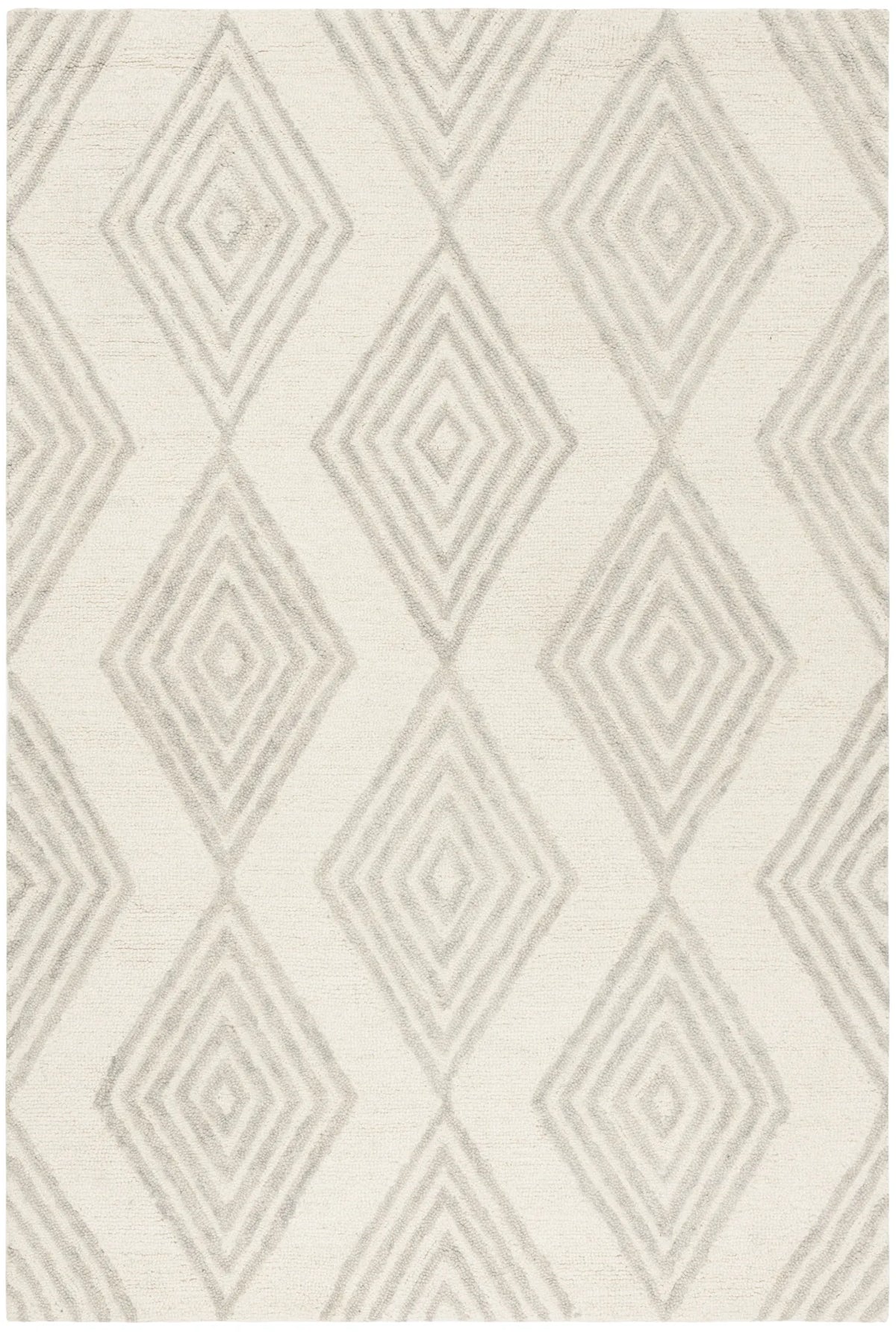 Safavieh Blossom 4'-0" x 6'-0" Rug in Ivory / Silver