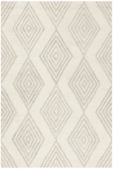 Safavieh Blossom 4'-0" x 6'-0" Rug in Ivory / Silver