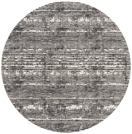 Safavieh Lurex 100 5'-0" x 5'-0" Rug in Black / Grey