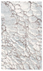 Safavieh Restoration Vintage 3'-0" x 5'-0" Rug in Grey / Ivory