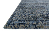 Loloi Viera VR-06 Lt. Blue / Grey Rugs - rug corner