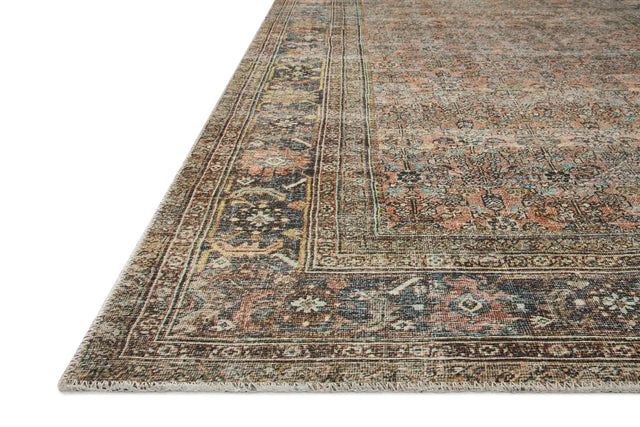 Loloi Adrian Adr-03 Terracotta/Multi Rug - rug corner