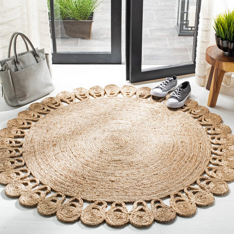 Safavieh Natural Fiber 3'-0" x 3'-0" Rug in Natural