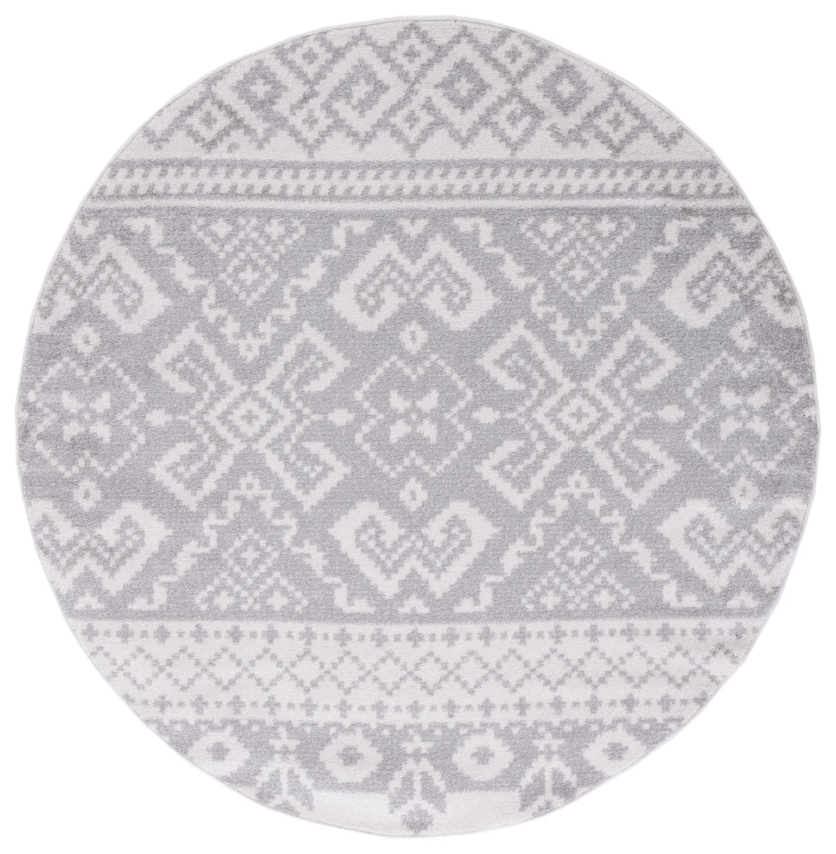 Safavieh Adirondack 6'-0" x 6'-0" Rug in Ivory / Silver