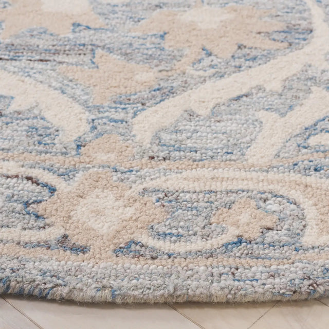 Safavieh Blossom 6'-0" x 6'-0" Rug in Blue / Ivory
