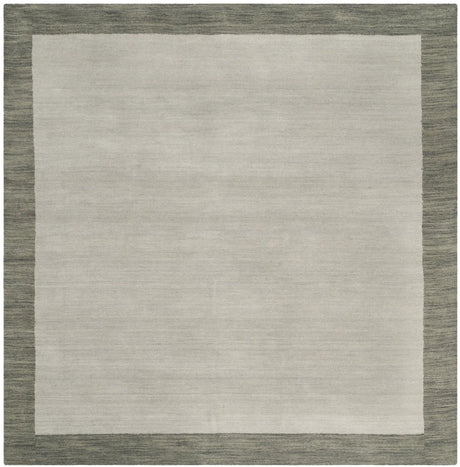 Safavieh Himalaya 6'-0" x 6'-0" Rug in Light Grey / Dark Grey
