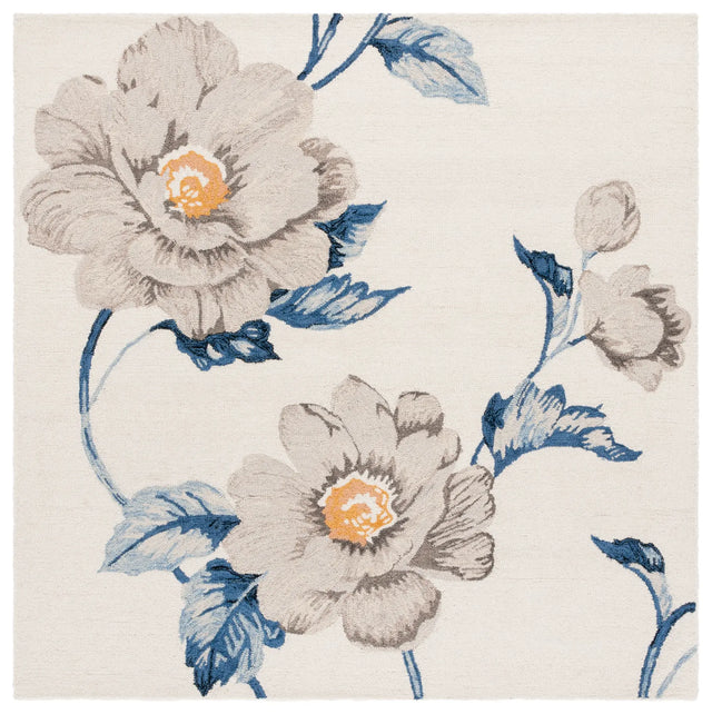 Safavieh Jardin 6'-0" x 6'-0" Rug in Ivory / Grey