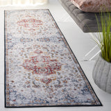 Safavieh Tucson 2'-6" x 10'-0" Rug in Grey / Rust