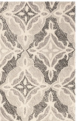 Safavieh Micro-Loop 8'-0" x 10'-0" Rug in Grey / Multi