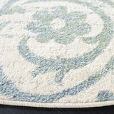 Safavieh Adirondack 6'-7" x 6'-7" Rug in Ivory / Blue