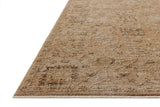Loloi Willa WIA-01 Clay / Multi Power Loomed Rug - rug corner