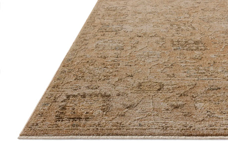 Loloi Willa WIA-01 Clay / Multi Power Loomed Rug - rug corner