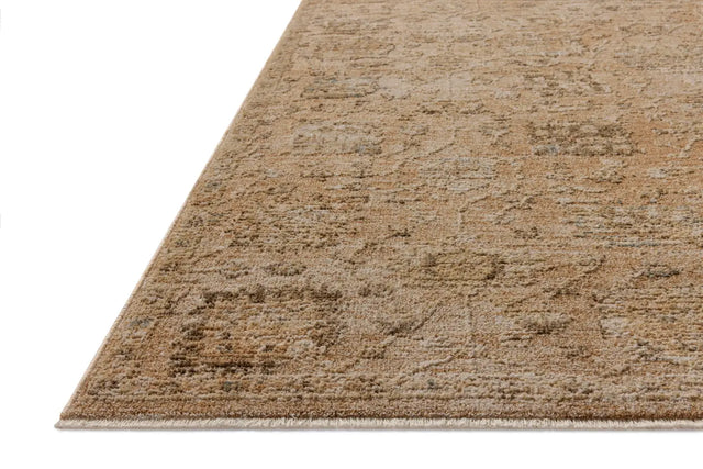 Loloi Willa WIA-01 Clay / Multi Power Loomed Rug - rug corner