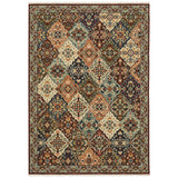 Oriental Weavers Lilihan 050X6 Red/ Multi Rug - main flat